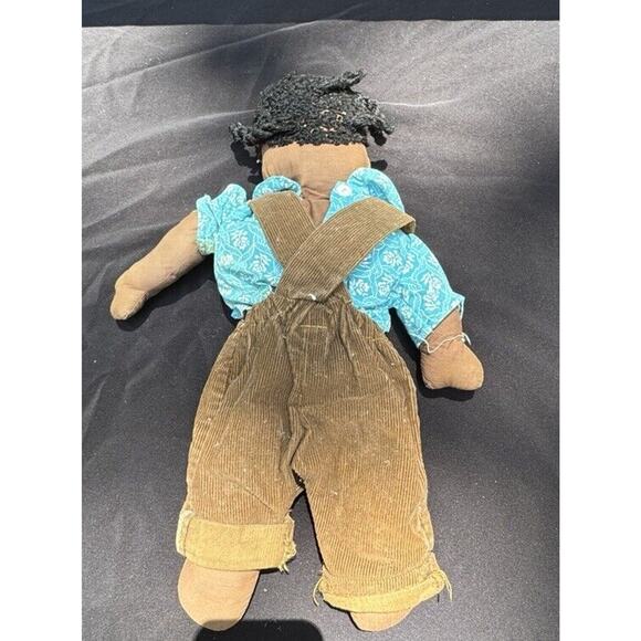 Antique Handmade African American Girl doll from Simplicity Pattern Cute! - Picture 8 of 10